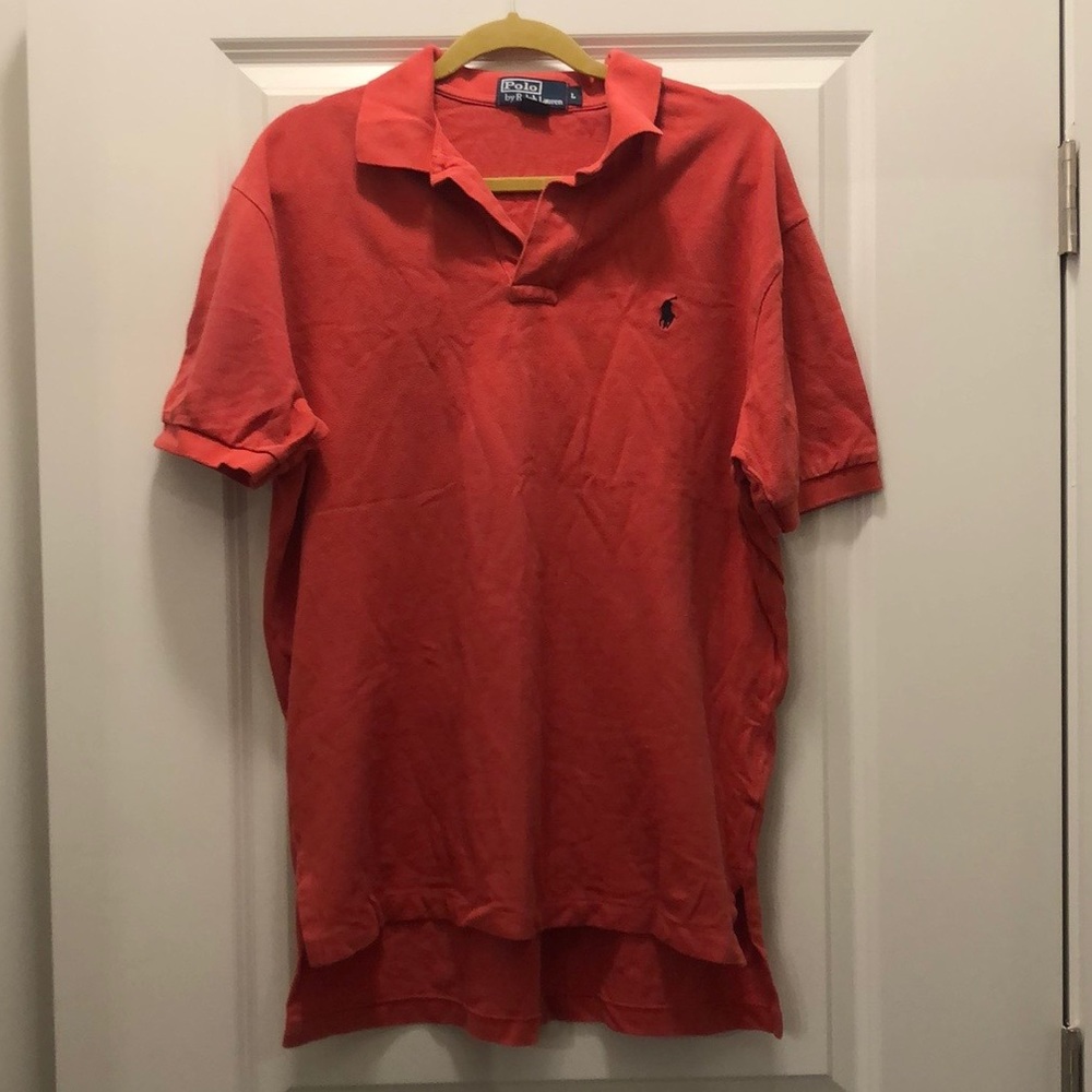 Ralph Lauren iconic mesh polo shirt, size large